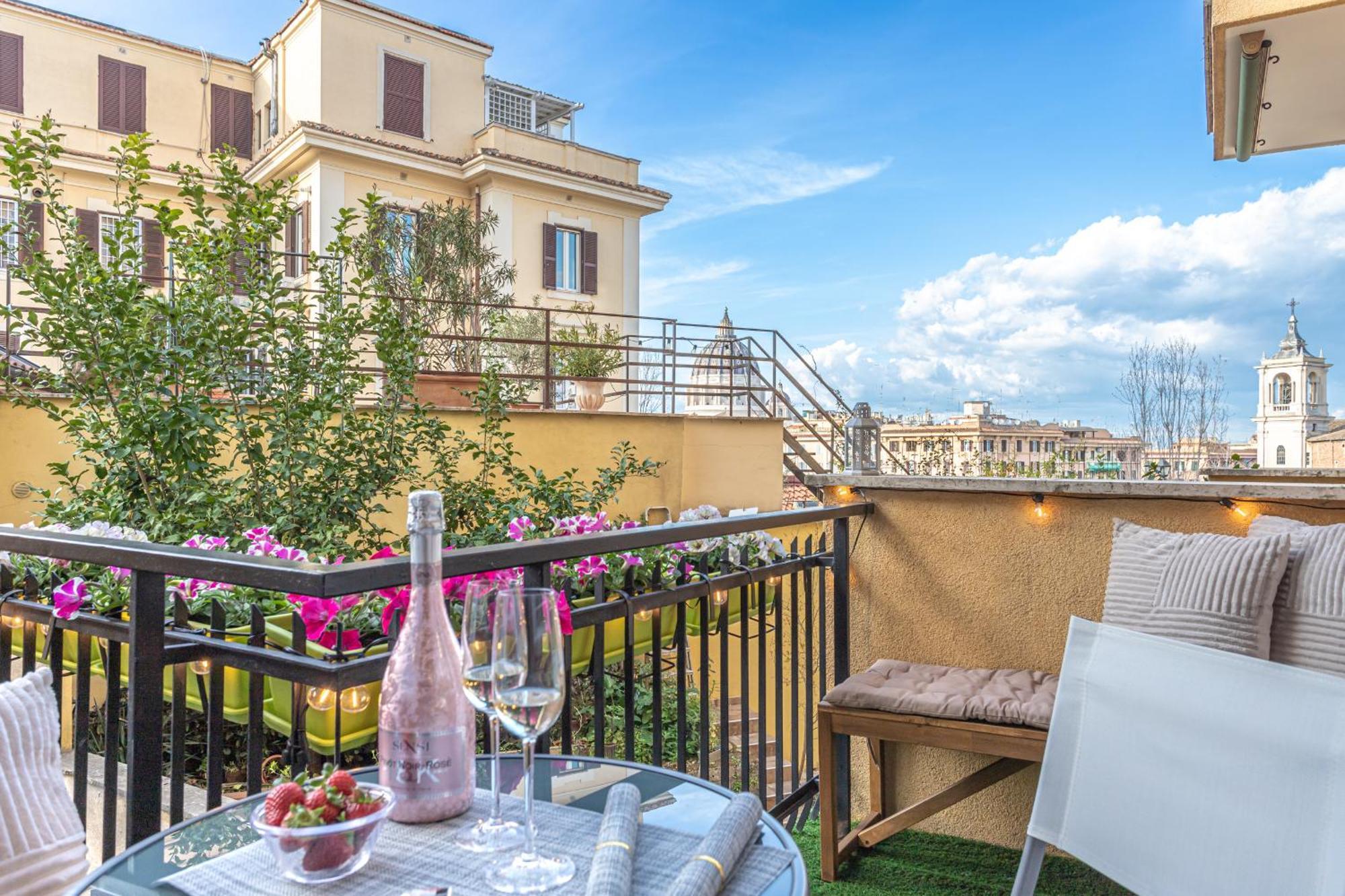 Apartamento San Pietro Panoramic View Roma Exterior foto